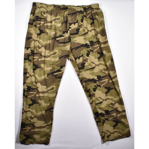 Open Trails | Pants | Mens Camo Fleece Pajama Pants Size 3xl Open ...